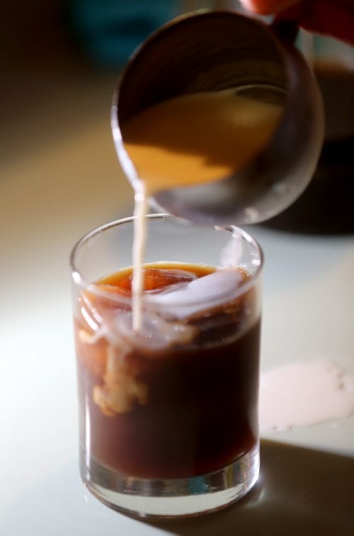 Food Front. Cold-brewed Iced Coffee with Cardamom and Orange. Alison Gilmore. Monday, July 27, 2015. (TREVOR HAGAN/WINNIPEG FREE PRESS)