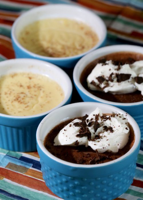 Recipe Swap. Vanilla Baked Custard and Chocolate Baked Custard. Alison Gilmore. Monday, July 27, 2015. (TREVOR HAGAN/WINNIPEG FREE PRESS)