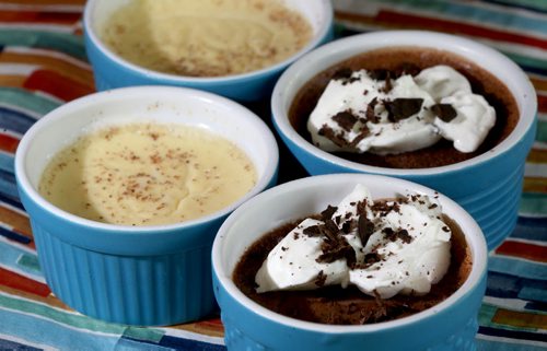 Recipe Swap. Vanilla Baked Custard and Chocolate Baked Custard. Alison Gilmore. Monday, July 27, 2015. (TREVOR HAGAN/WINNIPEG FREE PRESS)