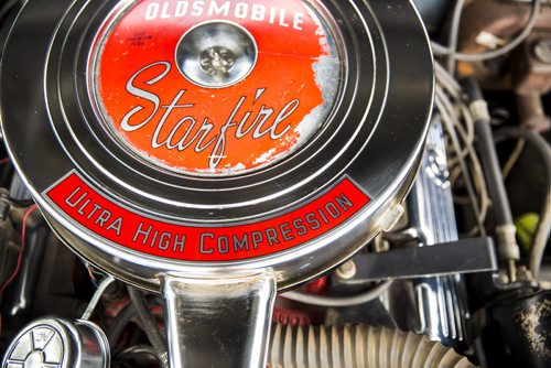 Larry Brown's 1962 Olds Starfire in Stony Mountain, Manitoba on Tuesday, July 28, 2015.  Mikaela MacKenzie / Winnipeg Free Press