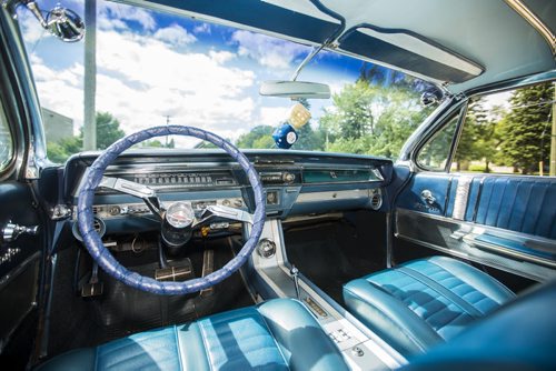 Larry Brown's 1962 Olds Starfire in Stony Mountain, Manitoba on Tuesday, July 28, 2015.  Mikaela MacKenzie / Winnipeg Free Press