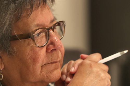 Bobbi Pompana- Chief Executive Officer of Southern First Nations Network of CareSee Larry Kusch story- July 29, 2015   (JOE BRYKSA / WINNIPEG FREE PRESS)