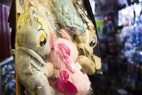 Stuffies at Comics America, a store filled with comics and pop culture stuff dating back to the early 1900s, in Winnipeg on Saturday, Aug. 1, 2015.  Mikaela MacKenzie / Winnipeg Free Press