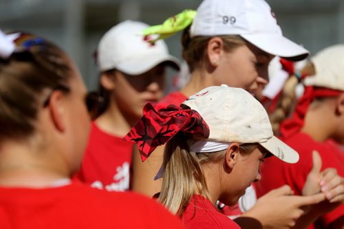 Team Manitoba. Team Toba. Fashion. Connie Tamoto story about bows, Saturday, August 1, 2015. (TREVOR HAGAN/WINNIPEG FREE PRESS)