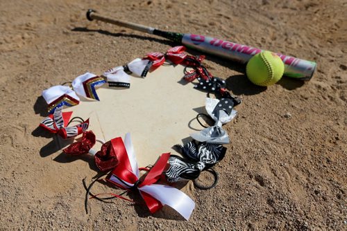 Team Manitoba. Team Toba. Fashion. Connie Tamoto story about bows, Saturday, August 1, 2015. (TREVOR HAGAN/WINNIPEG FREE PRESS)