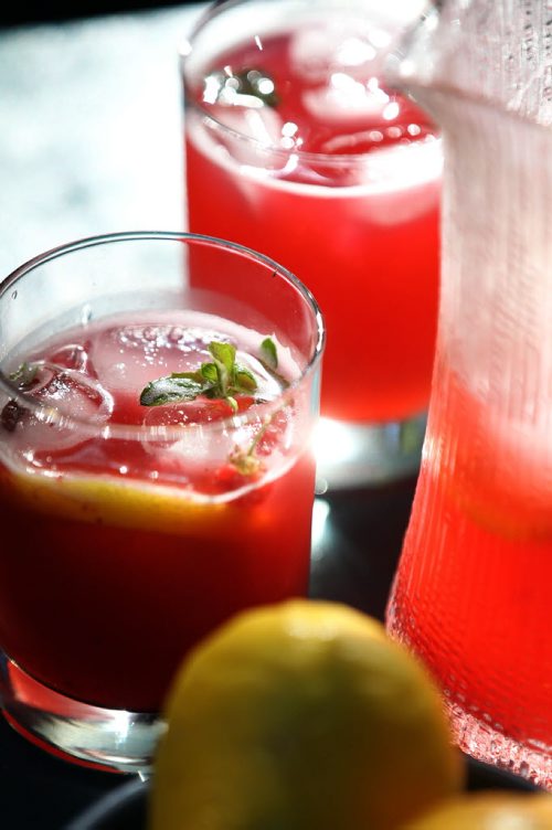 Recipes: Freshly made minted raspberry Lemonade.    See Alison Gillmour's column.  Aug 04,, 2015 Ruth Bonneville / Winnipeg Free Press
