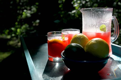 Recipes: Freshly made minted raspberry Lemonade.    See Alison Gillmour's column.  Aug 04,, 2015 Ruth Bonneville / Winnipeg Free Press