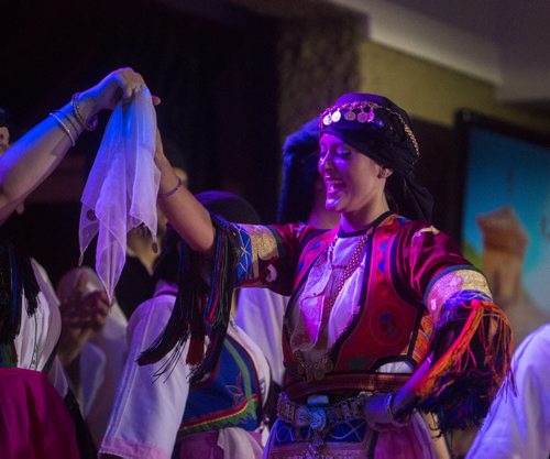 Dancers perform at the Greek pavilion of Folklorama in Winnipeg on Wednesday, Aug. 5, 2015.  Mikaela MacKenzie / Winnipeg Free Press