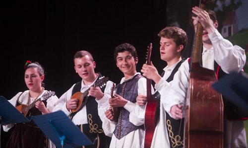 The Tamburai plays at the Croatian Pavilion of Folklorama in Winnipeg on Thursday, Aug. 6, 2015.  Mikaela MacKenzie / Winnipeg Free Press