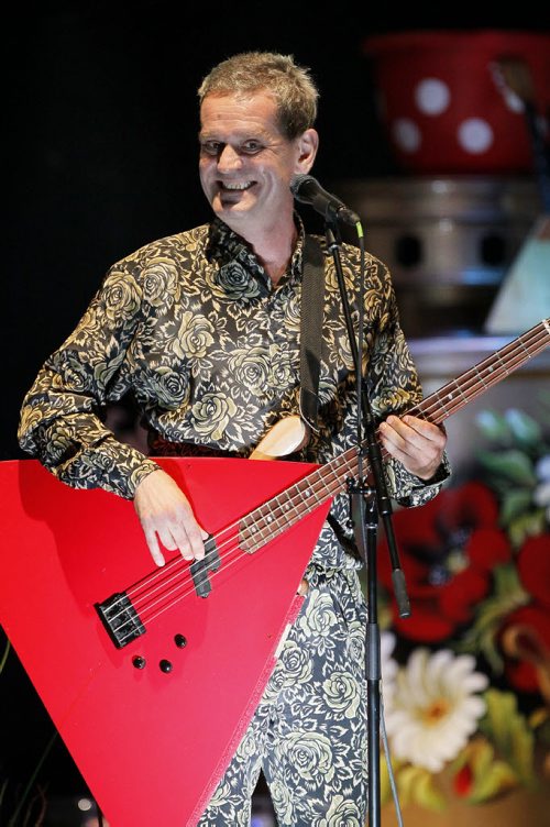 August 9, 2015 - 150803  -  Oleg Bernov performs with his Bass balalaika at Folklorama's  Russian pavilion Sunday, August 9, 2015.  John Woods / Winnipeg Free Press