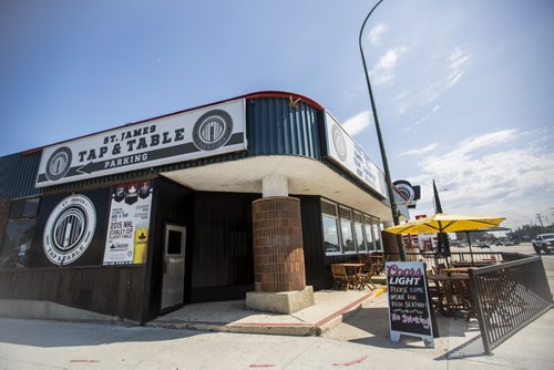 The St. James Tap & Table on Portage in Winnipeg on Tuesday, Aug. 11, 2015.   Mikaela MacKenzie / Winnipeg Free Press