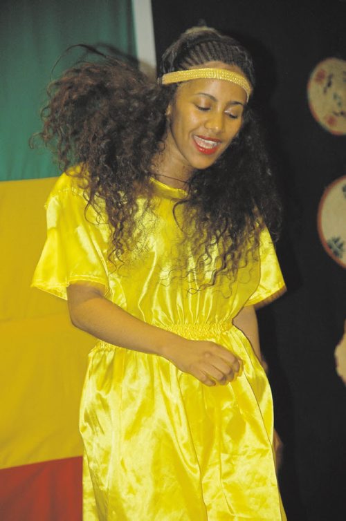 Canstar Community News A dancer performs at Folklorama's Ethiopian pavilion on Sat., Aug. 8. Located at the Ethiopian Cultural Centre at 215 Selkirk Ave., the pavilion was open during the first week of Winnipeg's 46th annual festival of nations. Week 2 of Folklorama runs until Aug. 15 at 22 pavilions around the city.