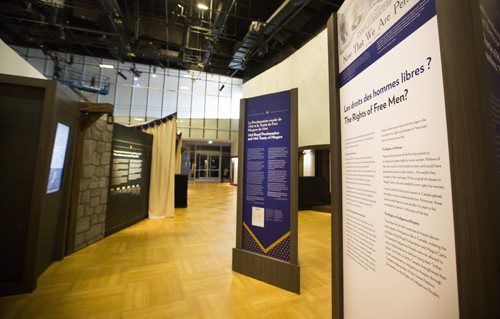 The new Magna Carta exhibit at the Canadian Museum of Human Rights in Winnipeg on Thursday, Aug. 13, 2015. Mikaela MacKenzie / Winnipeg Free Press
