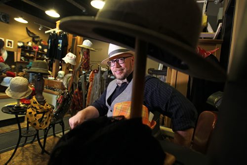 The Haberdashery, 84 Albert St. owner: Luke Donald, This City piece on,  the Haberdashery, an Exchange District specialty shop that deals in men's and women's hats, as well as accessories such as ties, scarves, bags, etc. See Dave Sanderson feature.  Aug 14, 2015 Ruth Bonneville / Winnipeg Free Press