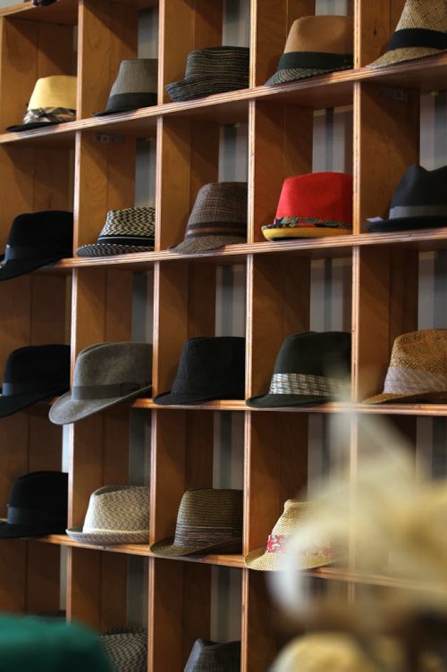 The Haberdashery, 84 Albert St. owner: Luke Donald, This City piece on,  the Haberdashery, an Exchange District specialty shop that deals in men's and women's hats, as well as accessories such as ties, scarves, bags, etc. See Dave Sanderson feature.  Aug 14, 2015 Ruth Bonneville / Winnipeg Free Press