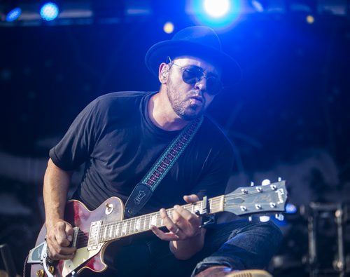 Hawksley Workman plays at the Interstellar Rodeo at the Forks in Winnipeg on Friday, Aug. 14, 2015.   Mikaela MacKenzie / Winnipeg Free Press