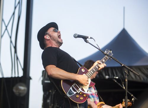 Hawksley Workman plays at the Interstellar Rodeo at the Forks in Winnipeg on Friday, Aug. 14, 2015.   Mikaela MacKenzie / Winnipeg Free Press