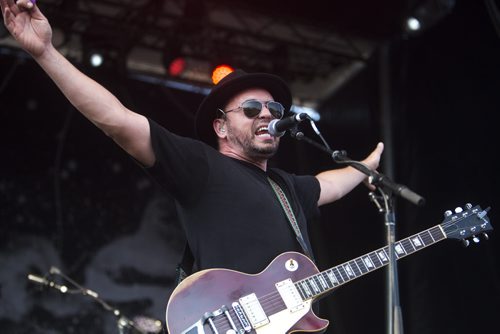 Hawksley Workman plays at the Interstellar Rodeo at the Forks in Winnipeg on Friday, Aug. 14, 2015.   Mikaela MacKenzie / Winnipeg Free Press