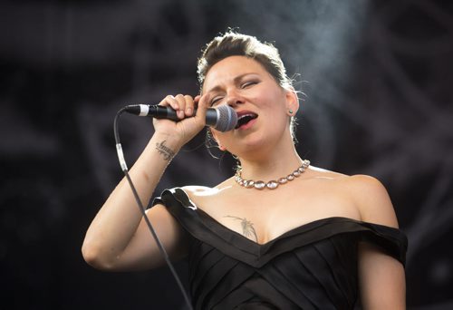 Tanya Tagaq plays at the Interstellar Rodeo at the Forks in Winnipeg on Friday, Aug. 14, 2015.   Mikaela MacKenzie / Winnipeg Free Press