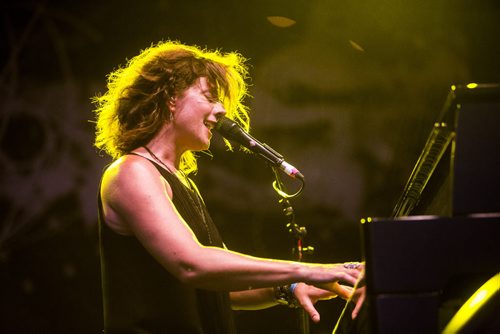 Sarah McLachlan sings at the Interstellar Rodeo at the Forks in Winnipeg on Friday, Aug. 14, 2015.   Mikaela MacKenzie / Winnipeg Free Press