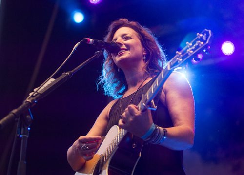 Sarah McLachlan sings at the Interstellar Rodeo at the Forks in Winnipeg on Friday, Aug. 14, 2015.   Mikaela MacKenzie / Winnipeg Free Press