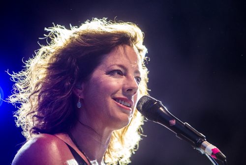 Sarah McLachlan sings at the Interstellar Rodeo at the Forks in Winnipeg on Friday, Aug. 14, 2015.   Mikaela MacKenzie / Winnipeg Free Press