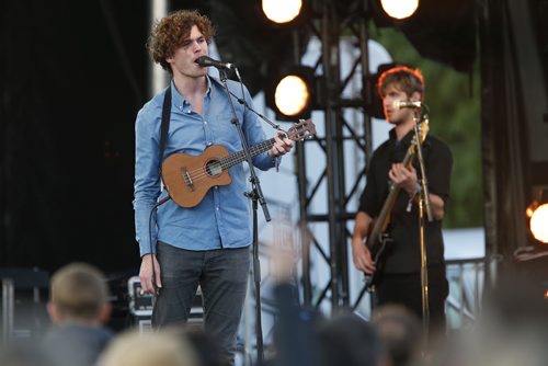 August 16, 2015 - 150816  -  Vance Joy  performs at Interstellar Rodeo at the Forks Sunday, August 16, 2015. John Woods / Winnipeg Free Press