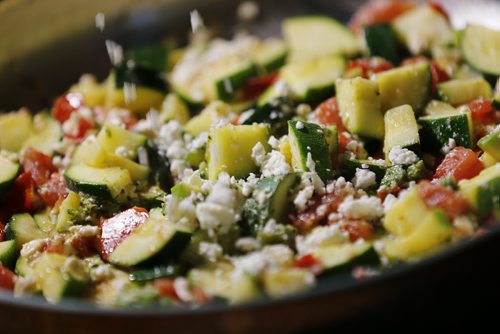 August 17, 2015 - 150817  -  Recipe Swap - Mexican Zucchini - photographed Monday, August 17, 2015.  John Woods / Winnipeg Free Press