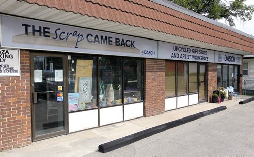 The Scrap Came Back at 153 St. Anne's Rd. BORIS MINKEVICH / WINNIPEG FREE PRESS PHOTO August 18, 2015