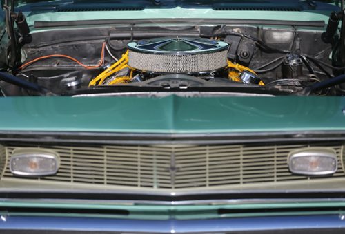 Ernie Tattrosson and his 1968 Chevrolet Camaro, Wednesday, August 19, 2015. (TREVOR HAGAN/WINNIPEG FREE PRESS) for larry d'argis