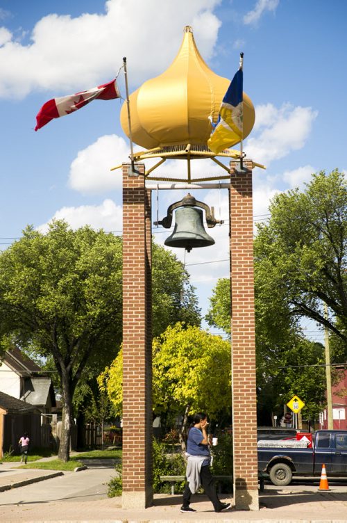 The bell tower on Selkirk in Winnipeg on Thursday, Aug. 20, 2015.   Mikaela MacKenzie / Winnipeg Free Press