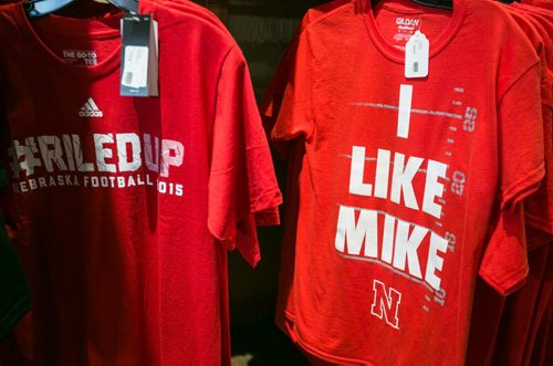 Riley fever has hit Lincoln, Nebraska to the point where Huskers merchandise is emblazoned with his name and a hashtag. #RiledUp. Former Blue Bombers head coac, and two-time Grey Cup winner, Mike Riley now coaching the University of Nebraska Cornhuskers in Lincoln, Nebraska.  August 18, 2015 - Melissa Tait / Winnipeg Free Press