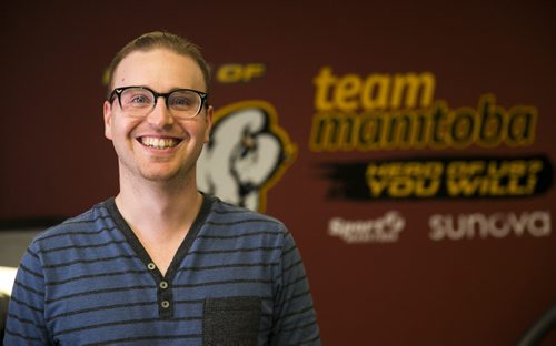 Adam Decker, senior manager of athlete development, at the Sport for Life Centre in Winnipeg on Thursday, Aug. 20, 2015.   Mikaela MacKenzie / Winnipeg Free Press