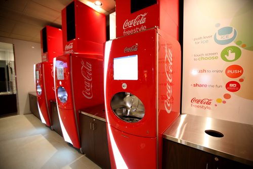 New Freestyle drink machines now available at the renovated cinema.   One of several photos for this story illustrating its upgrades. See Randall King's story.  Aug 21, 2015 Ruth Bonneville / Winnipeg Free Press