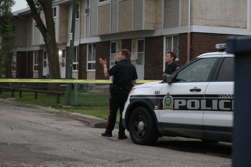 A man who was stabbed in the early hours of Saturday morning is in hospital in critical condition.  Police and emergency personnel arrived just before 5 a.m. at the first 100-block of Donwood Drive to find an adult male suffering from stab wounds. He was taken to hospital.  Police said they are continuing to investigate the incident and did not release anymore information at this time. Aug 22, 2015 Ruth Bonneville / Winnipeg Free Press