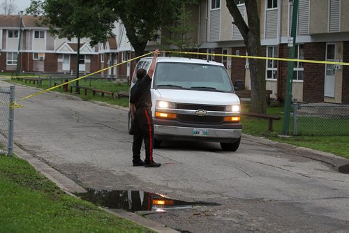 A man who was stabbed in the early hours of Saturday morning is in hospital in critical condition.  Police and emergency personnel arrived just before 5 a.m. at the first 100-block of Donwood Drive to find an adult male suffering from stab wounds. He was taken to hospital.  Police said they are continuing to investigate the incident and did not release anymore information at this time. Aug 22, 2015 Ruth Bonneville / Winnipeg Free Press