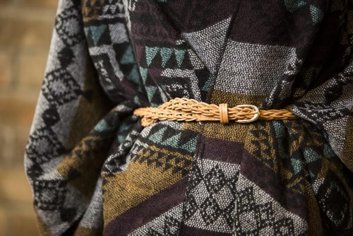 Cardigans and fall outfits are displayed at Out of the Blue in Osborne in Winnipeg on Tuesday, Aug. 25, 2015.   Mikaela MacKenzie / Winnipeg Free Press