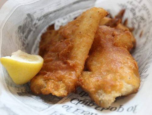 Fergies Fish and Chips- Fish and Chips  See Marion Warhaft Forks restaurant kiosk story - Aug 31, 2015   (JOE BRYKSA / WINNIPEG FREE PRESS)