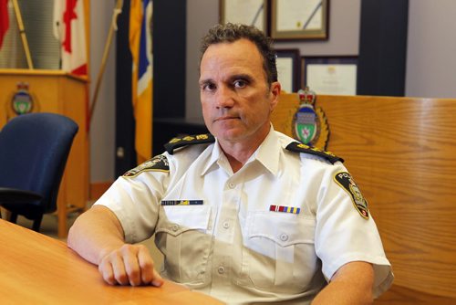 Danny Smyth, Deputy Chief of Investigative Services, Winnipeg Police Service. BORIS MINKEVICH / WINNIPEG FREE PRESS PHOTO Sept. 1, 2015