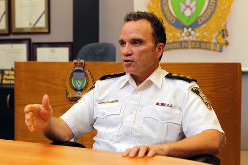 Danny Smyth, Deputy Chief of Investigative Services, Winnipeg Police Service. BORIS MINKEVICH / WINNIPEG FREE PRESS PHOTO Sept. 1, 2015