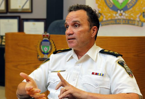 Danny Smyth, Deputy Chief of Investigative Services, Winnipeg Police Service. BORIS MINKEVICH / WINNIPEG FREE PRESS PHOTO Sept. 1, 2015