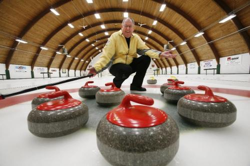 John Woods / Winnipeg Free Press / December 18/07- 071218  - Resby Coutts is a curler who has had 3 8-enders go against him in his career.  Coutts was photographed at the Fort Rouge Curling ClubTuesday December 18, 2007.