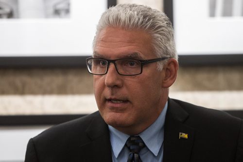 Doug McNeil, Chief Administrative Officer during a press conference at City Hall regarding the Winnipeg Transit bus shortage. 150910 - Thursday, September 10, 2015 -  MIKE DEAL / WINNIPEG FREE PRESS