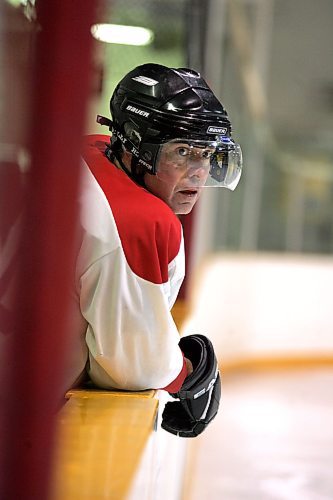 BORIS MINKEVICH / WINNIPEG FREE PRESS  071220 Rec hockey player Dr. Jim Willows at the Winnipeg Winter Club. He does not like all the hacking and slashing in the Winnipeg Rec League.