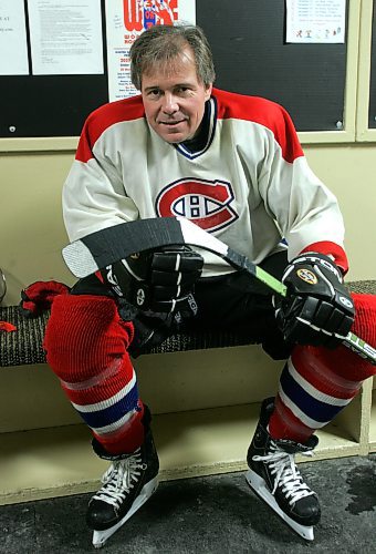 BORIS MINKEVICH / WINNIPEG FREE PRESS  071220 Rec hockey player Dr. Jim Willows at the Winnipeg Winter Club. He does not like all the hacking and slashing in the Winnipeg Rec League.