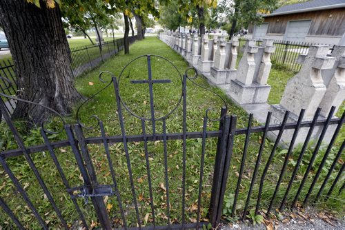 MOVING PRIESTS GRAVES.   The Construction association website, invitation to bid to disinter and move Oblate Fathers Cemetery  at Rue Des Meurons and Provencher Blvd. Randy Turner story.  Wayne Glowacki / Winnipeg Free Press September 15 2015