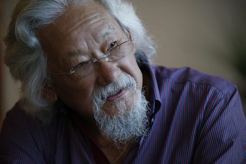 September 20, 2015 - 150920  -  David Suzuki, environmentalist, is photographed prior to a talk at Winnipeg's Metropolitan Theatre Sunday, September 20, 2015. Butler's condo was destroyed by fire.  John Woods / Winnipeg Free Press