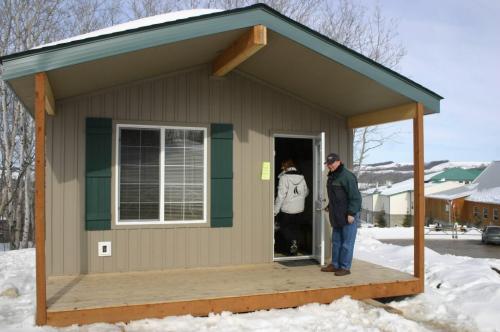 cottage exterior at Asessippi Paul Pihichyn/Winnipeg Free Press