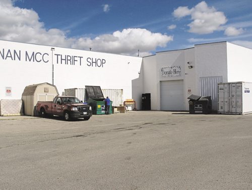 Canstar Community News Kildonan MCC Thrift Store, 445 Chalmers Ave., accepts donations Tuesdays through Saturdays from 9:30 a.m. to 4:00 p.m. (SHELDON BIRNIE/CANSTAR/THE HERALD)
