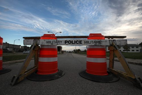 Kapyong barracks gate  off Grant Ave.    Sept 23, 2015 Ruth Bonneville / Winnipeg Free Press